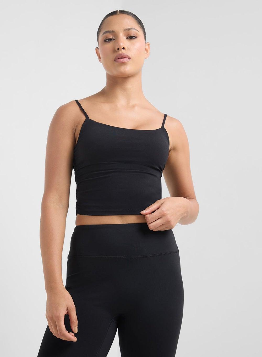 Ruched Fitted Cami Top - Image 1