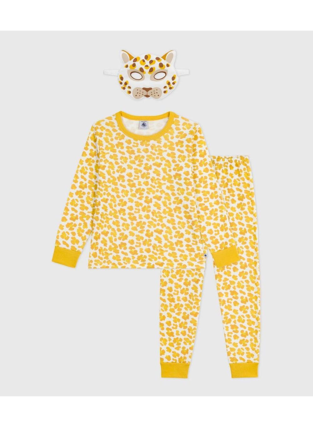 Children’s Leopard Print Cotton Fancy Dress Pyjamas - Image 1