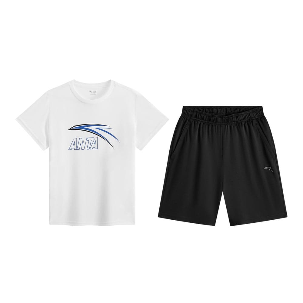 Kids Quick-Dry Ice Silk T-Shirt Breathable Sports Tee - Image 1