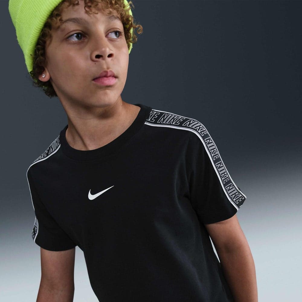 Nike Kids' Sportswear Logo Tape T-Shirt - Image 1