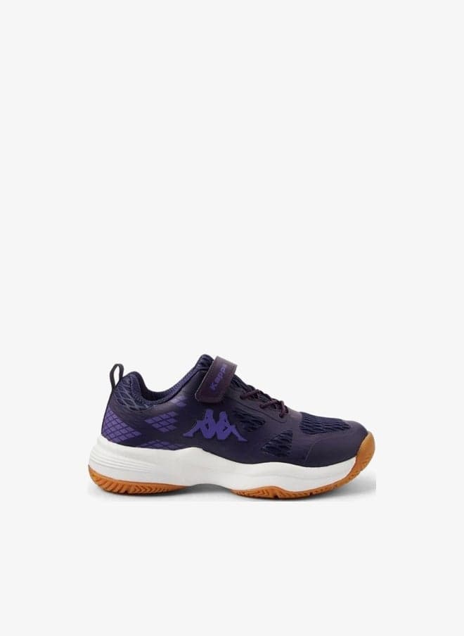 Girls Lace-Up Badminton Shoes with Non-Marking Grip - Image 1