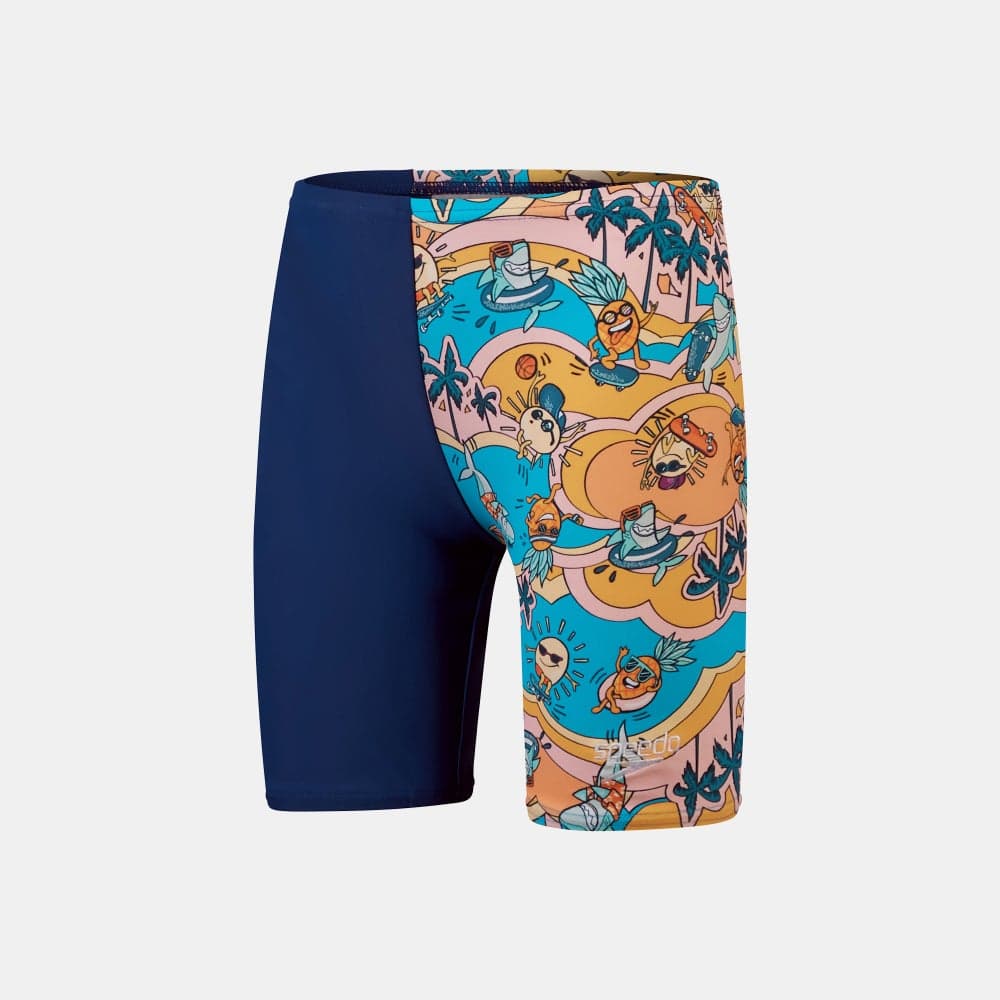 Kids' Digital Allover Swimming Jammers - Image 1