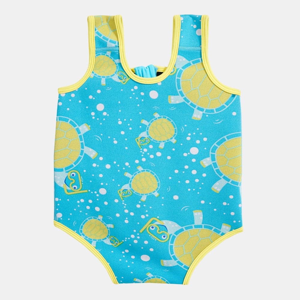Kids' X Tommy Turtle Baby Wrap Swim Bodysuit - Image 1