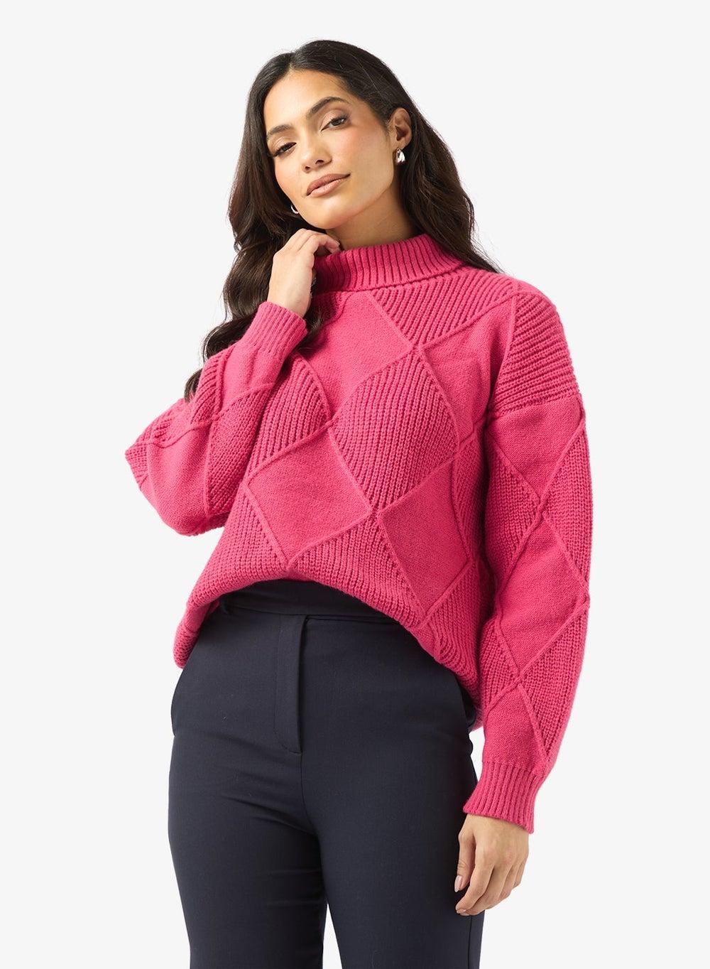 Elegant Women’s Turtleneck Knit Sweater - Image 1