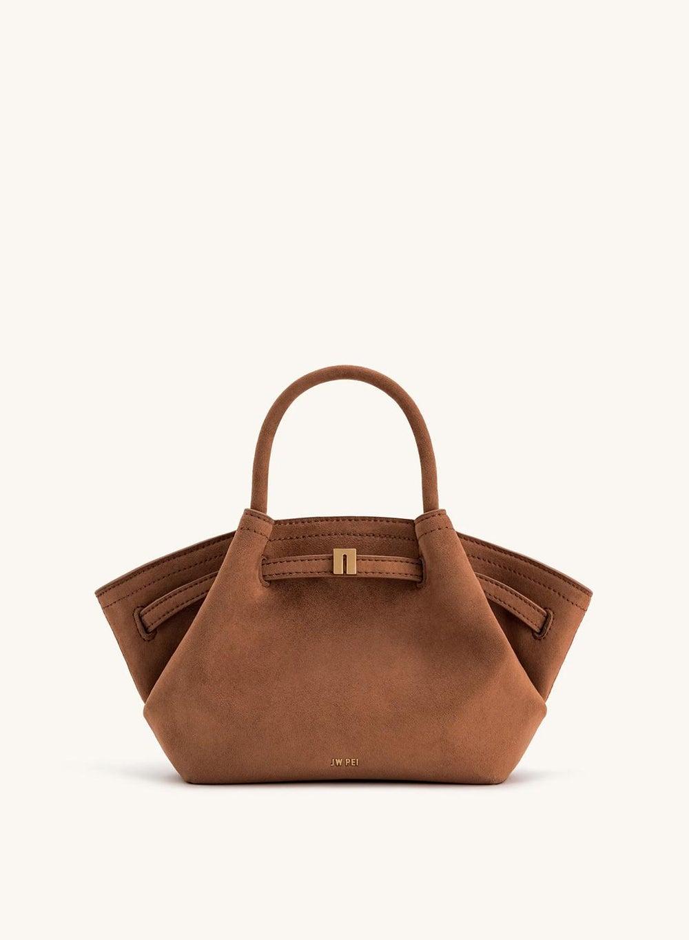 JW PEI Hana Mini Faux Suede Tote - Image 1
