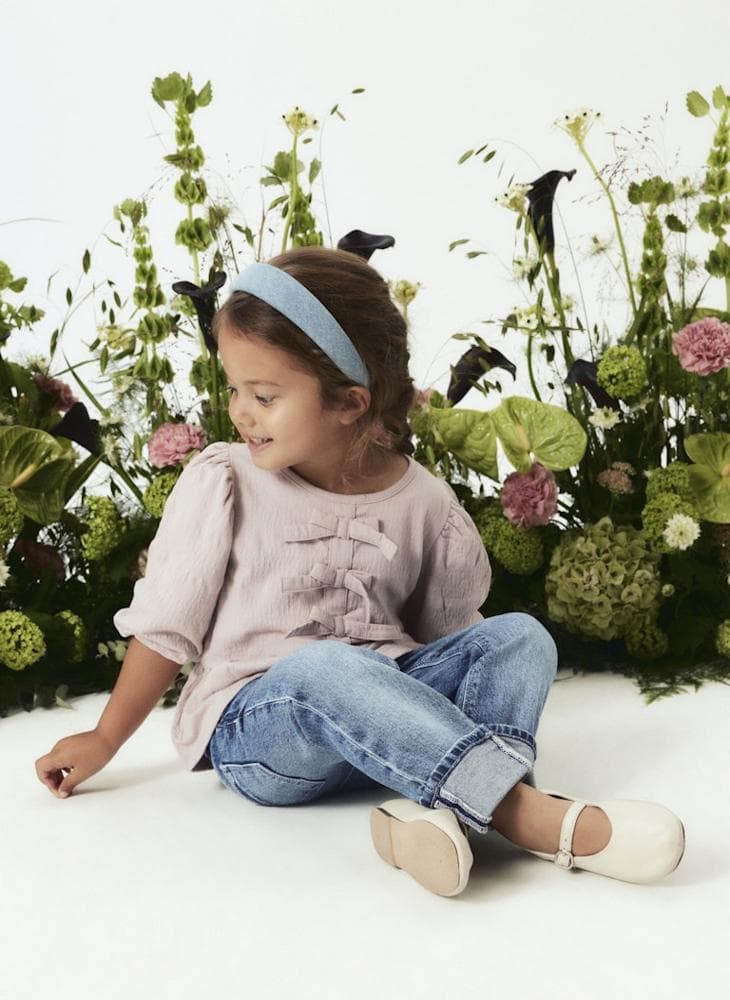 Kids Nmfkesia Essential Organic Jersey Top - Image 1