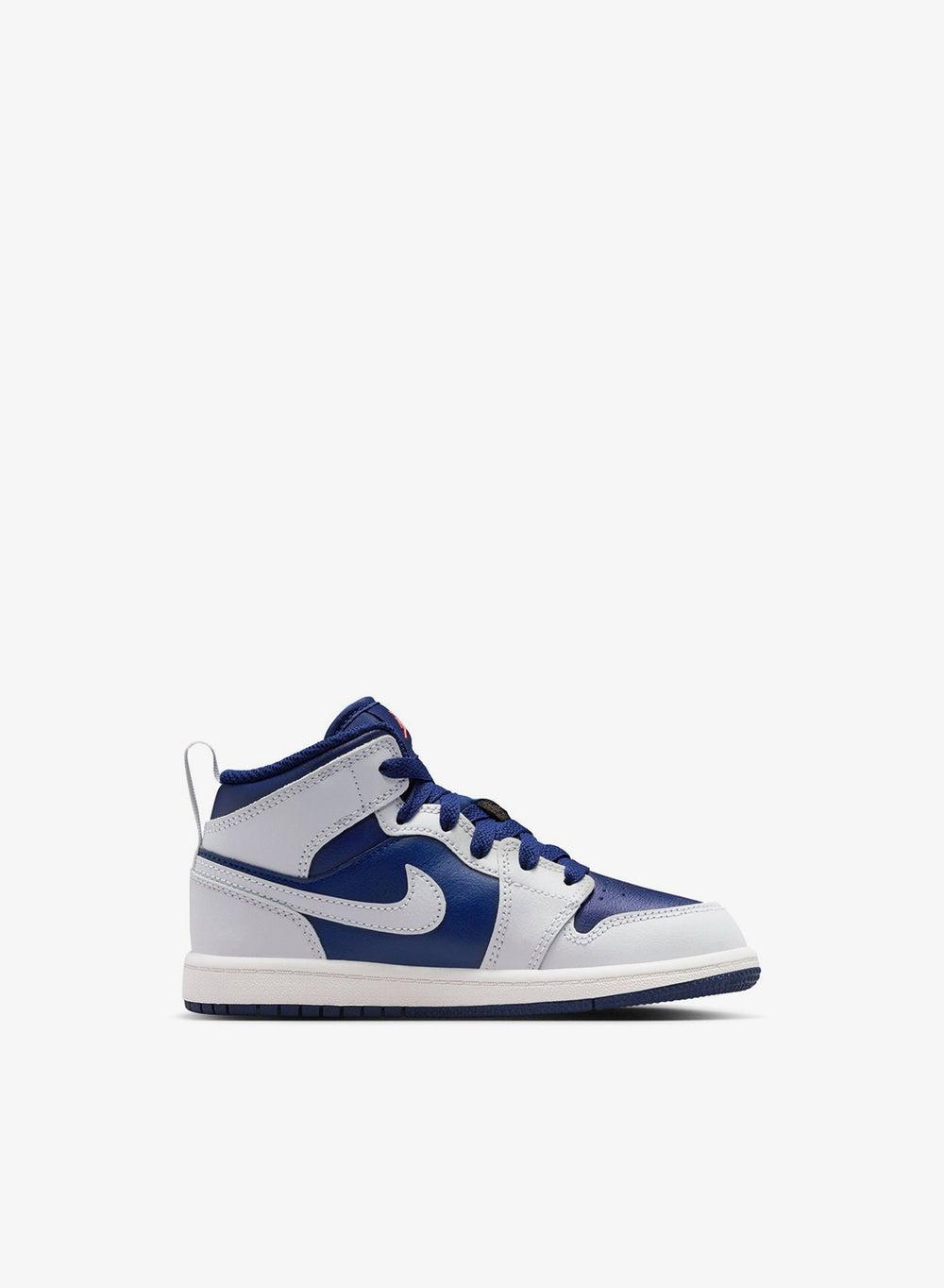 Kids Jordan 1 Mid Bp Classic Kids Sneakers - Image 1