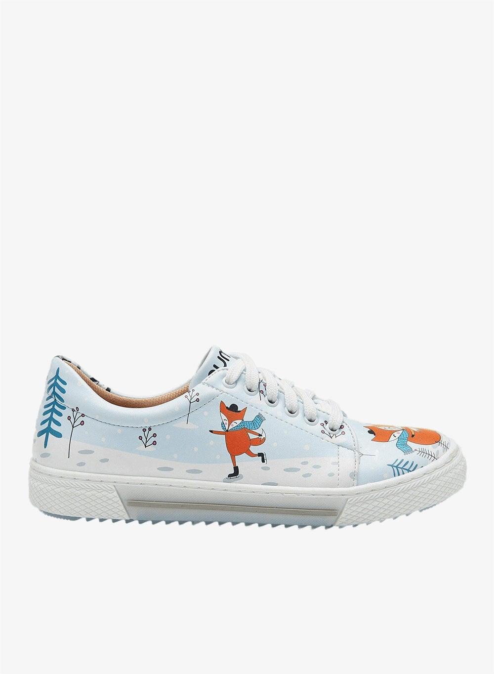 Wild and Free Fox Low-Top Sneakers - Image 1