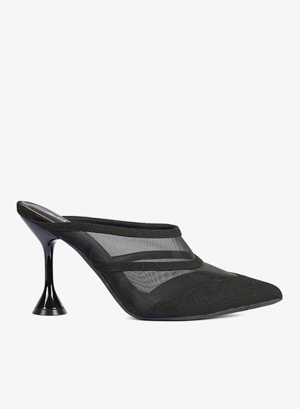 Elegant Ladies Slip-On Mule Heels - Image 1