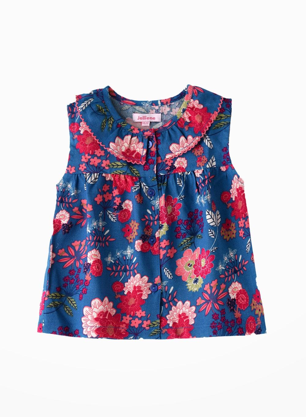 Blooming Beauty Girls Breezy Blouse Spring Comfort - Image 1