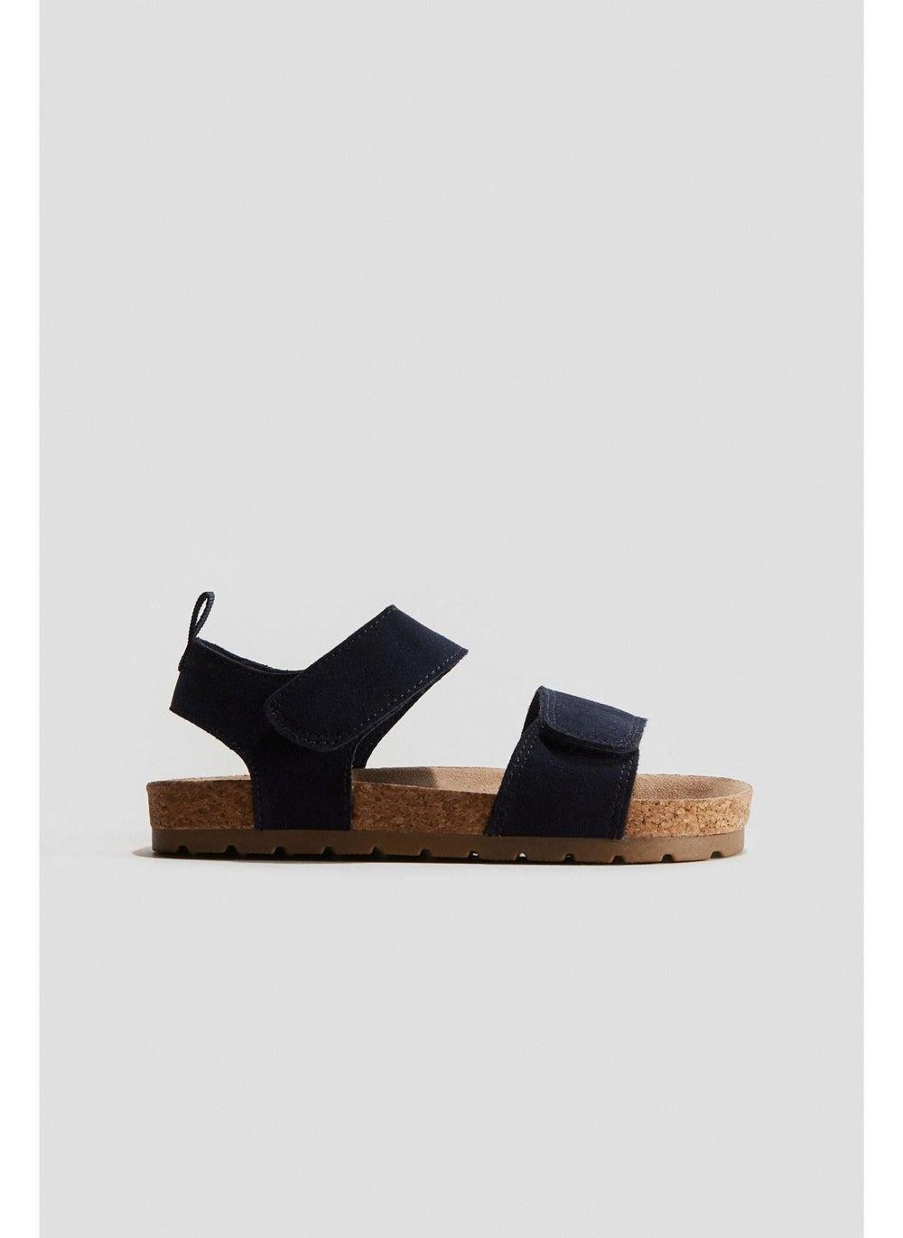 Girls Ankle Strap Casual Sandals with Moulded Sole - Image 1