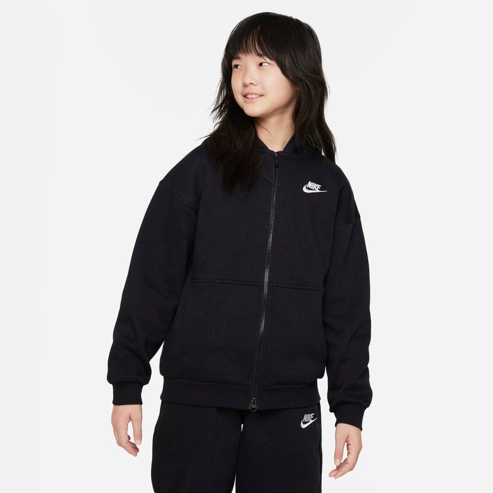 Kids' Club Fleece Oversized Full-Zip Hoodie - Image 1