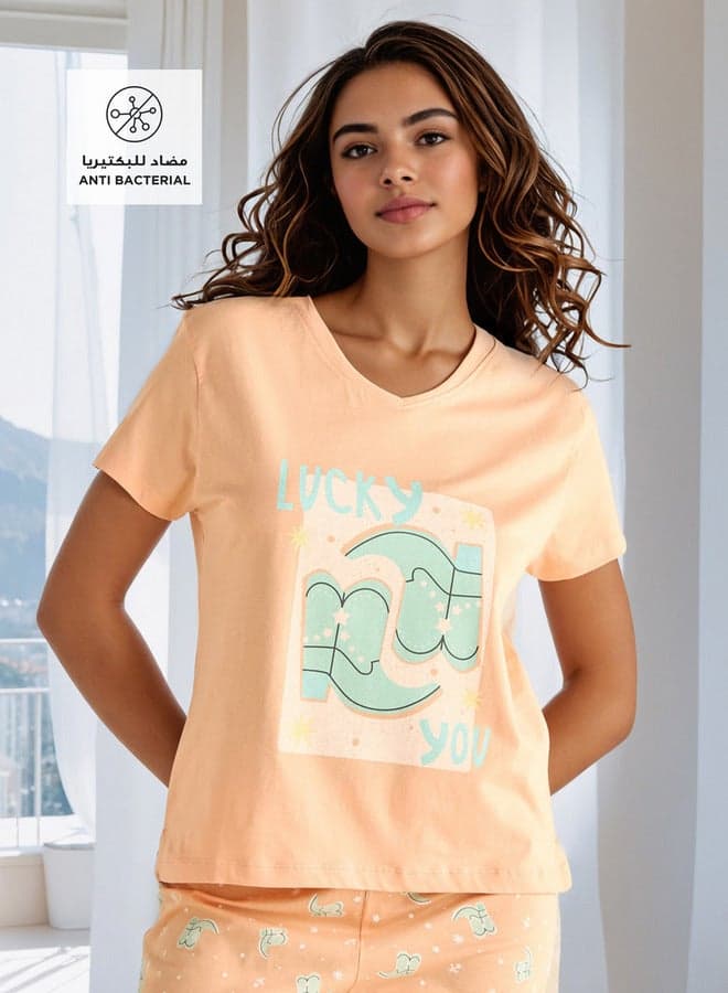Luxury Printed Pyjama Set for Women - Image 1