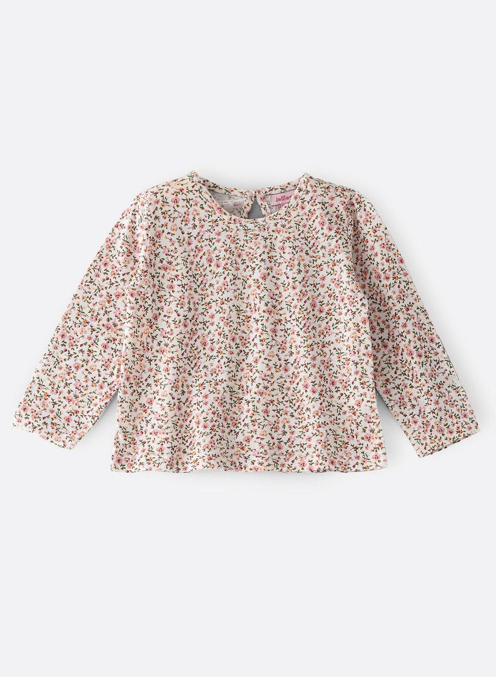 Baby Girls Knit AOP T-Shirt - Image 1