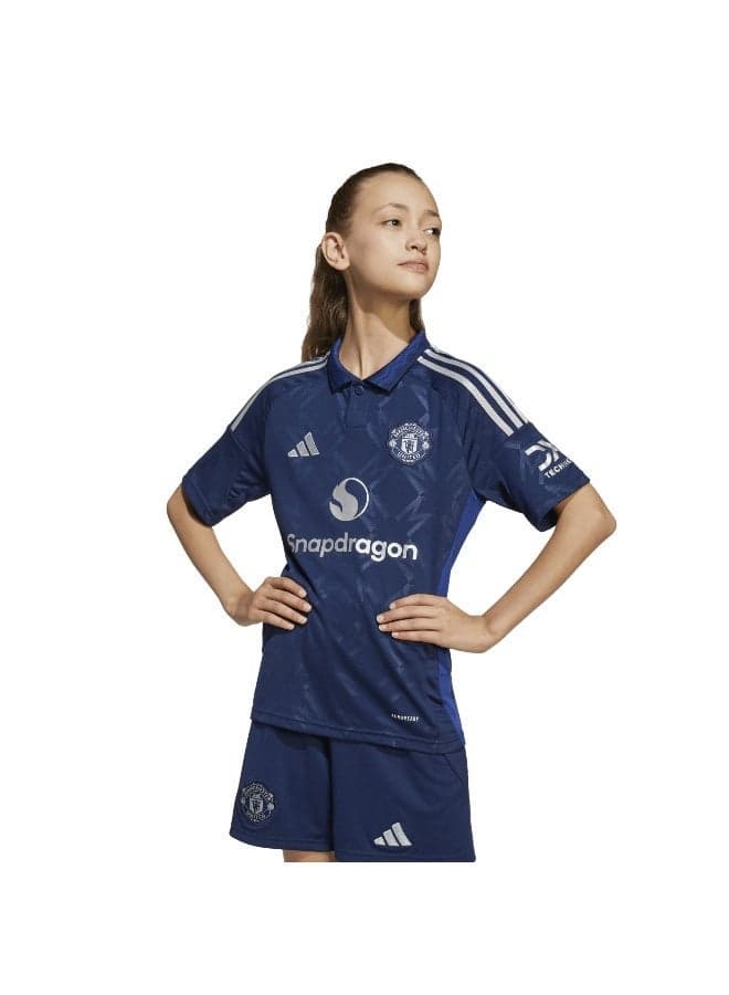 Mufc A Jsy Y Blue Kids Football Jersey 128 - Image 1