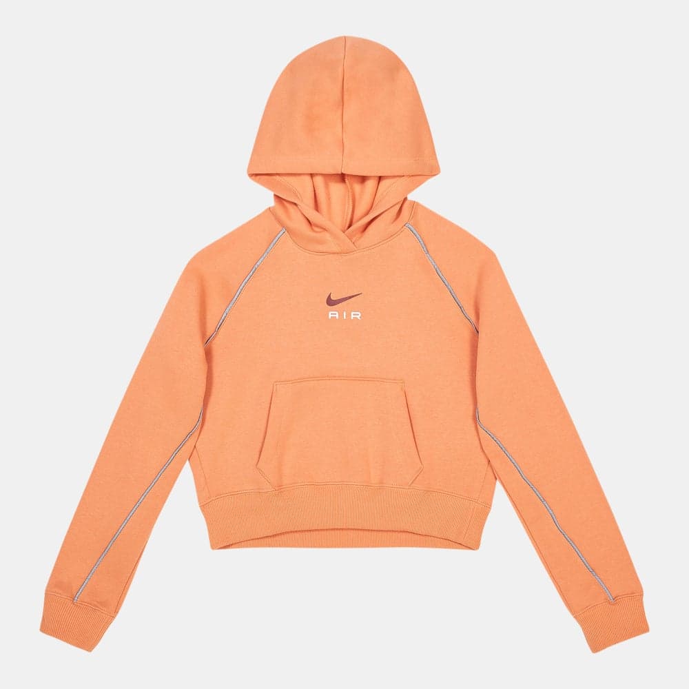 Kids' Air French Terry Crop Hoodie - Image 1