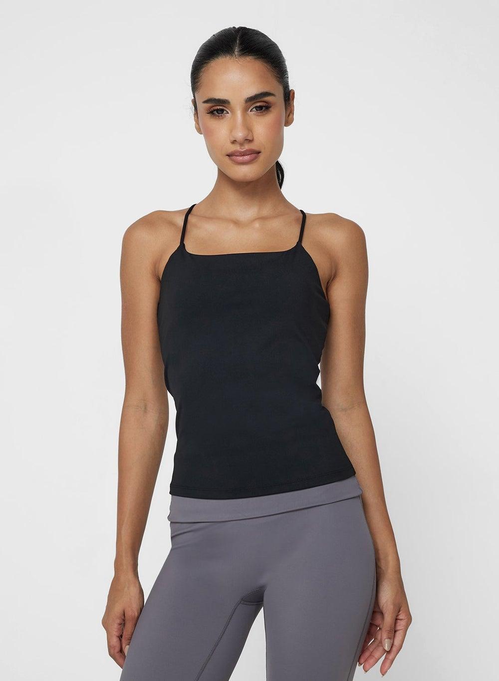 Seamless Strappy Tank Top for Effortless Everyday Style - Image 1