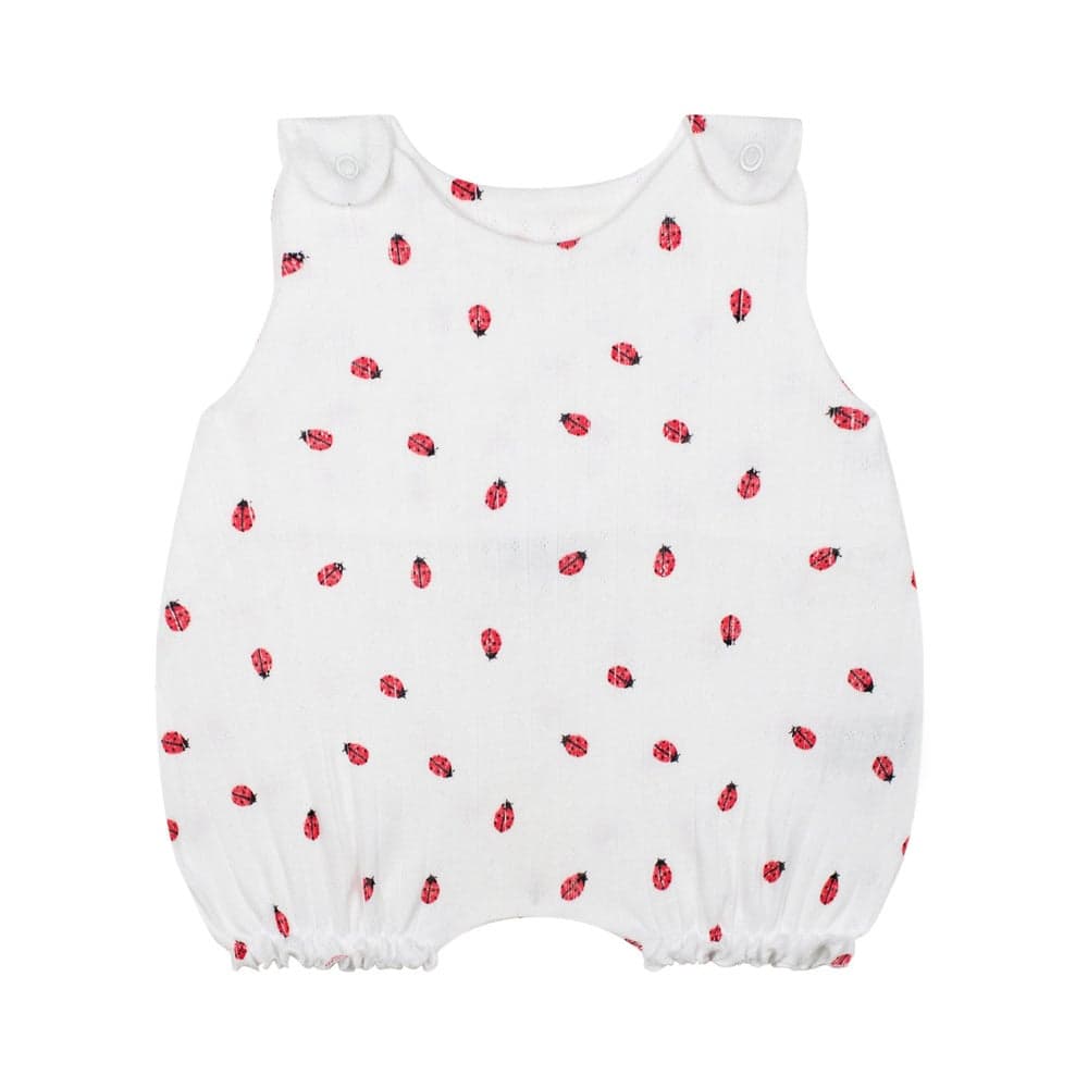 Ladybug Organic Cotton Baby Romper - Image 1