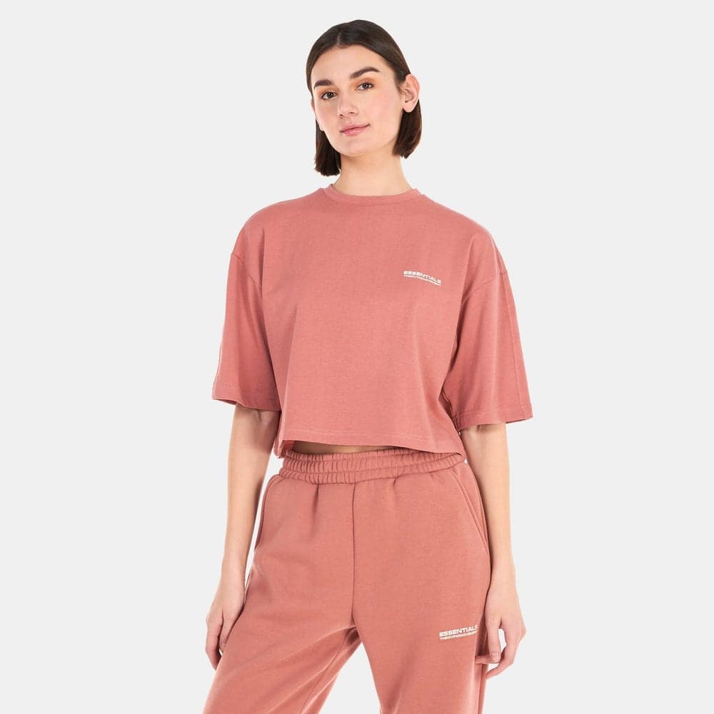 Women's Boxy Cropped T-Shirt in Softskin100 Fabric - Image 1
