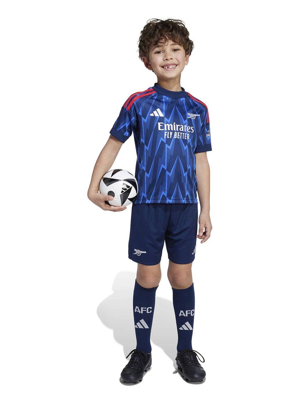 Kids Arsenal 25/26 Away Mini Kit Set - Image 1