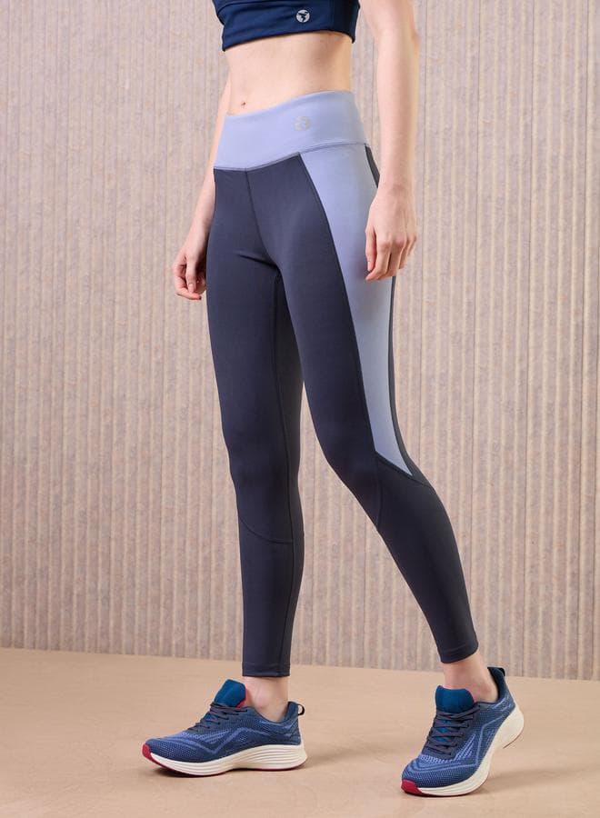 Color Block Women’s Tights with Side Pocket - Image 1