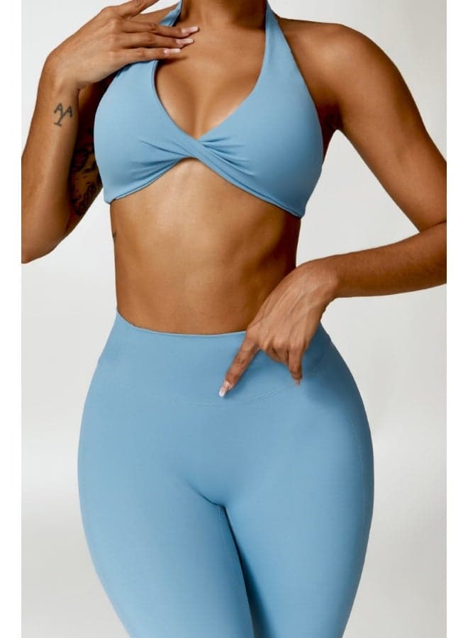 High-Waist Contour Yoga Leggings for Sculpted Performance - Image 1