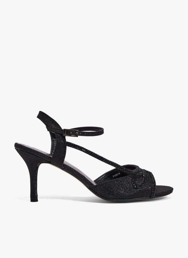 Refined Mid Heel Sandal for Effortless Elegance - Image 1