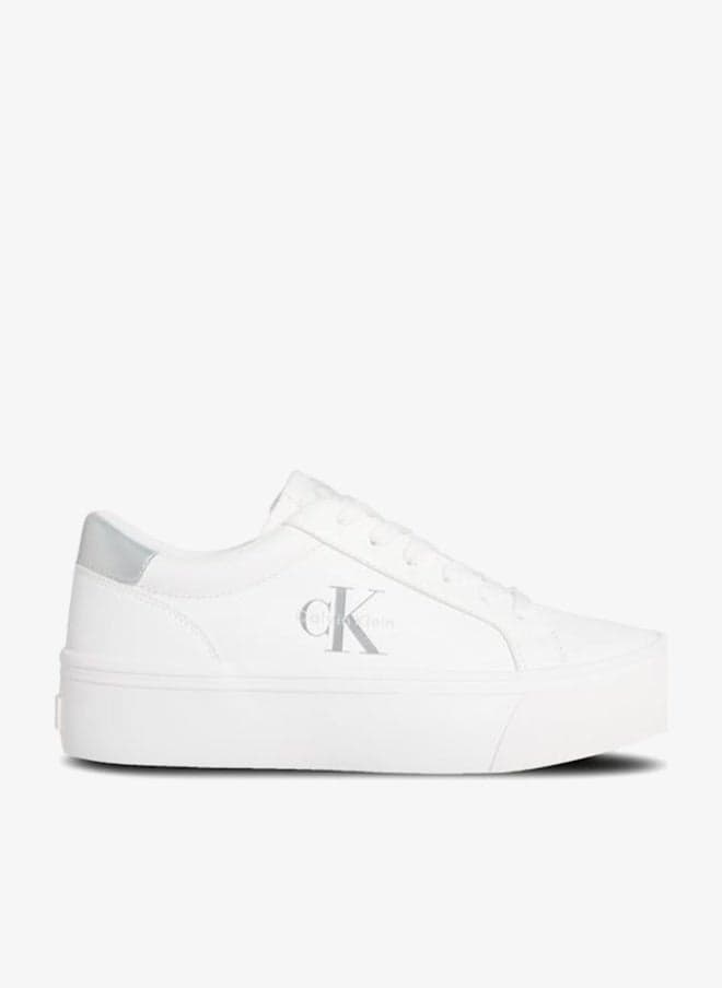 Calvin Klein Leather Low-Top Sneakers - Image 1
