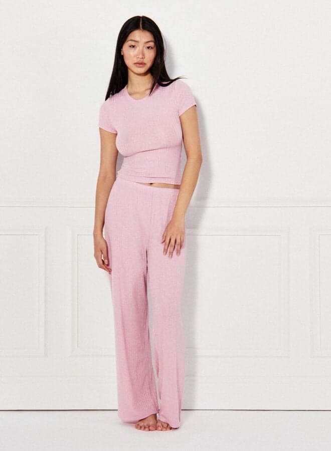 Luxury Jersey Trousers for Effortless Everyday Elegance - Image 1