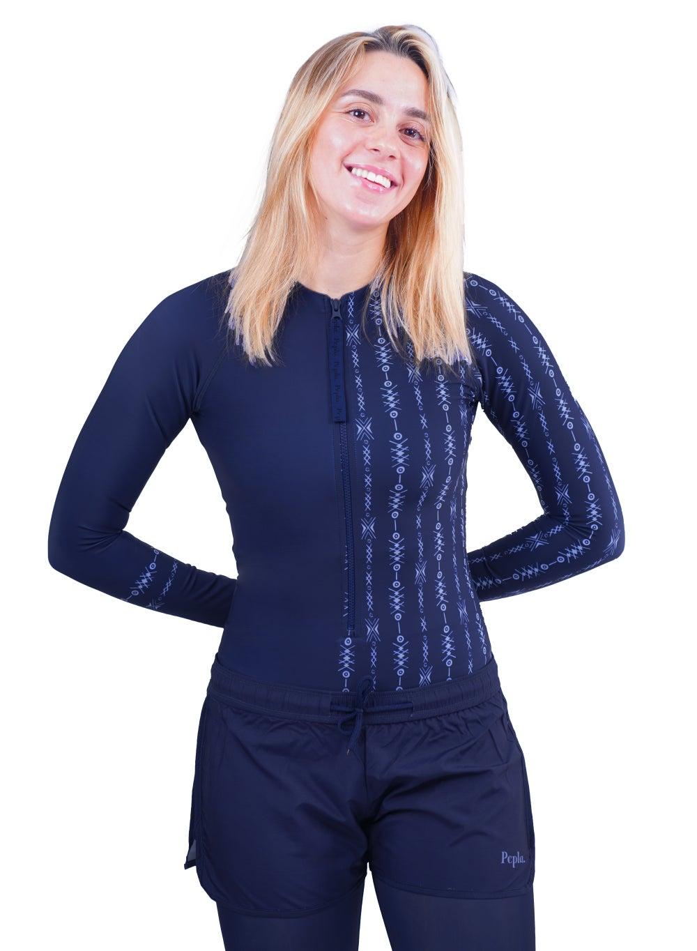 Beach Girl Rashguard Swim Top - Image 1