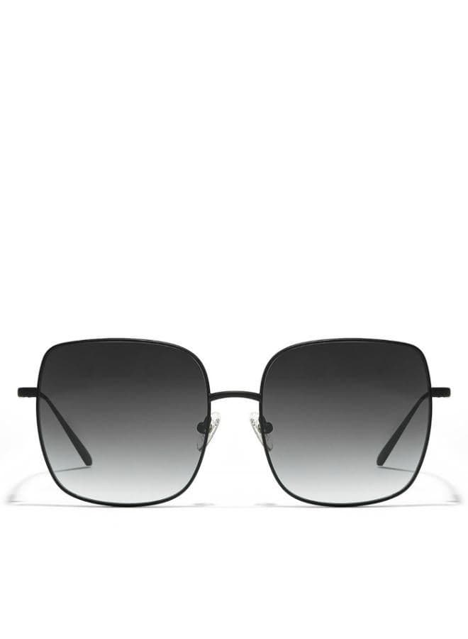 SQUARE ONE Black Metal Frame Women’s Sunglasses - Image 1