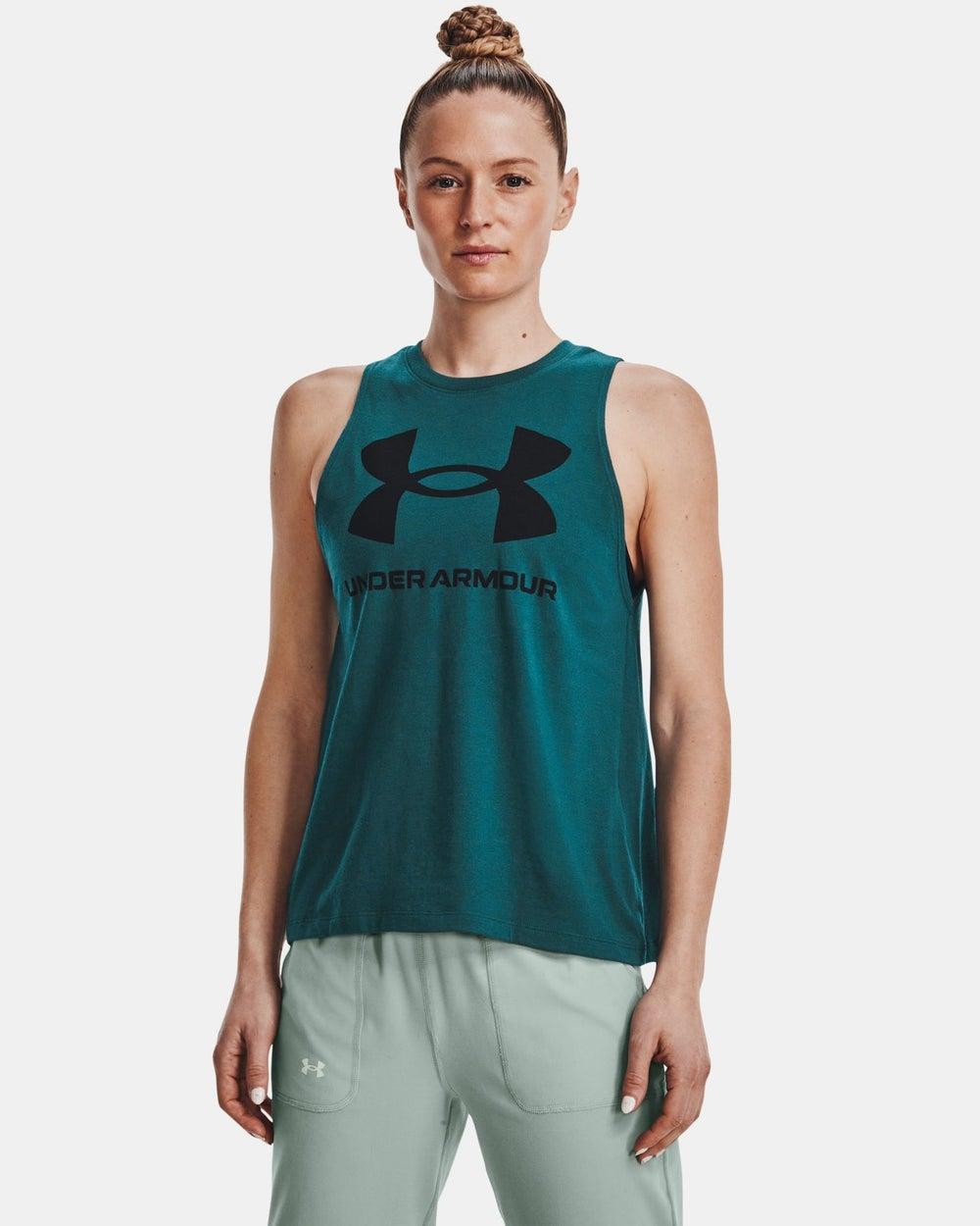Women’s Sportstyle Cotton-Blend Tank Top - Image 1