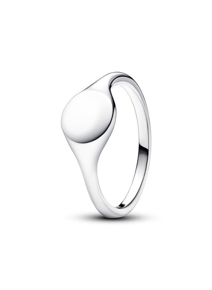 Sterling Silver Engravable Signet Ring - Image 1