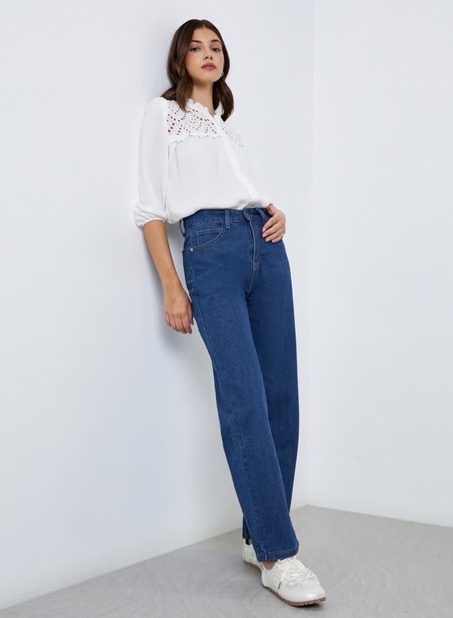 Take Two High Rise Straight Leg Women’s Jeans - Image 1