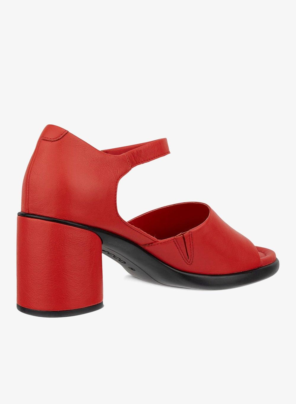 ECCO Sculpted LX 55 Scarlet Leather Sandal - Image 1