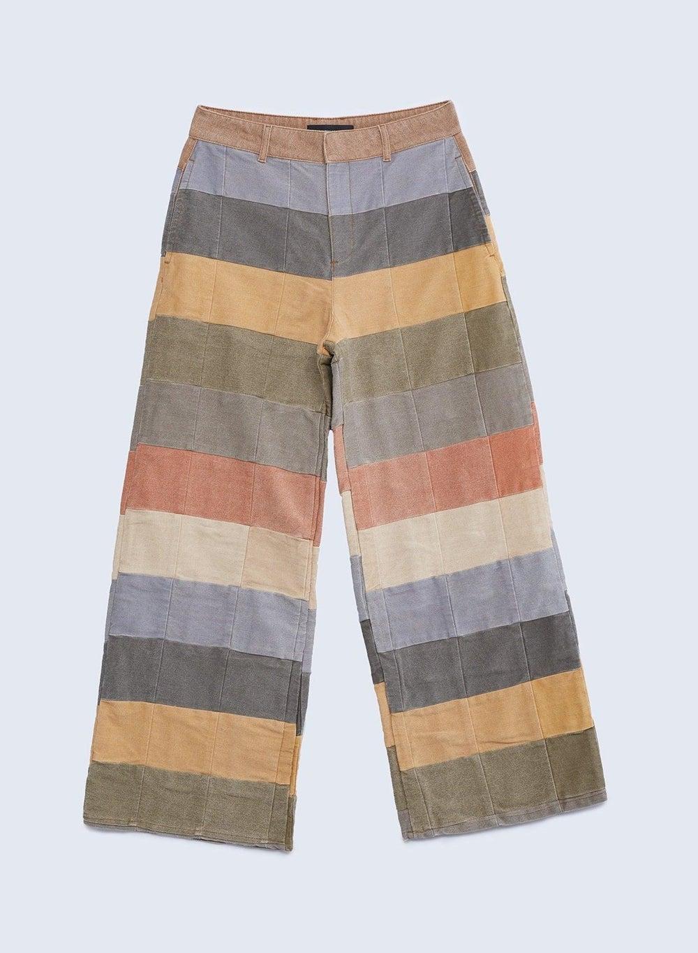 PANT 101 Multicolor Cotton Track Pants - Image 1