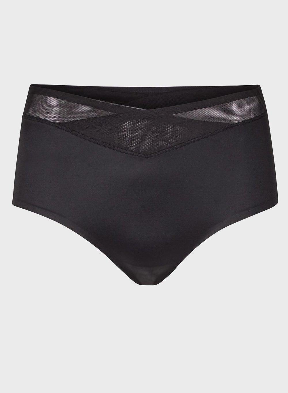 High Waist Mesh Brief – Soft Stretch Everyday Fit - Image 1
