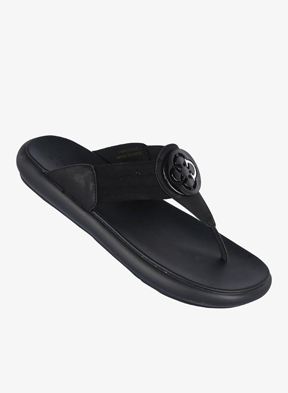 Michelle Morgan 114RC71H Black Casual Mule Sandals 092-2408 - Image 1