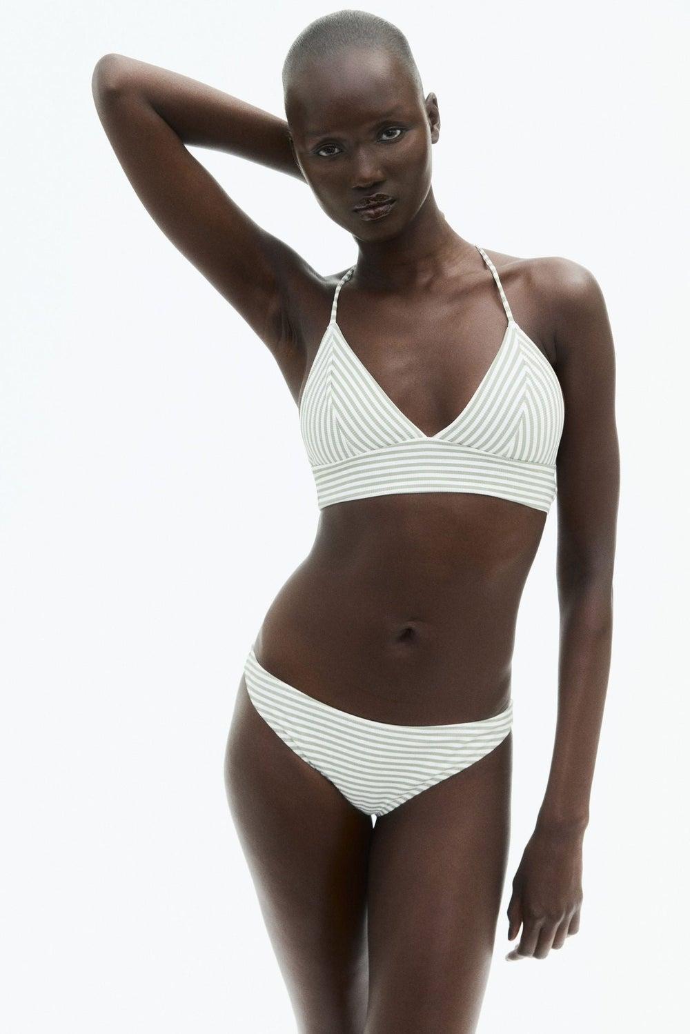 Mid-Waist Fully Lined Bikini Bottoms - Image 1