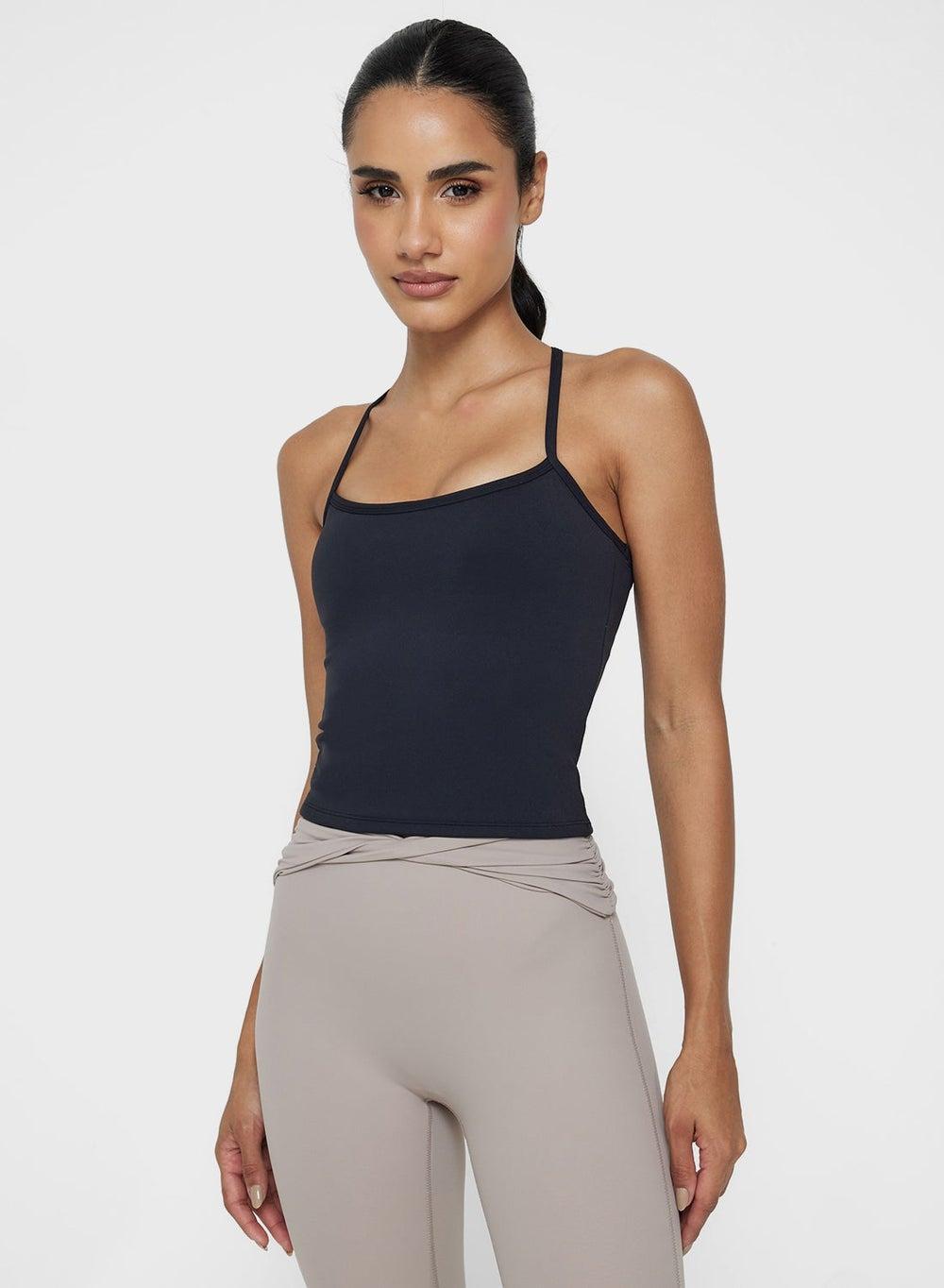 Strappy Cutout Back Tank Top – Modern Chic Essential - Image 1