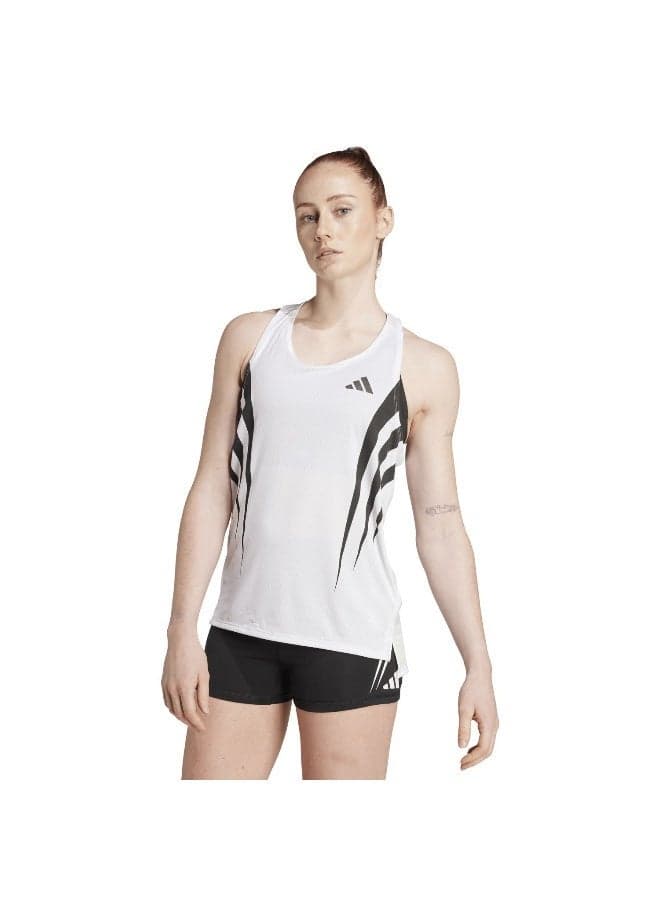 Adizero Archive Performance Running Singlet Tee - Image 1