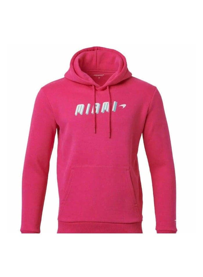 McLaren F1 Miami Neon Graphic Men's Hoodie - Image 1