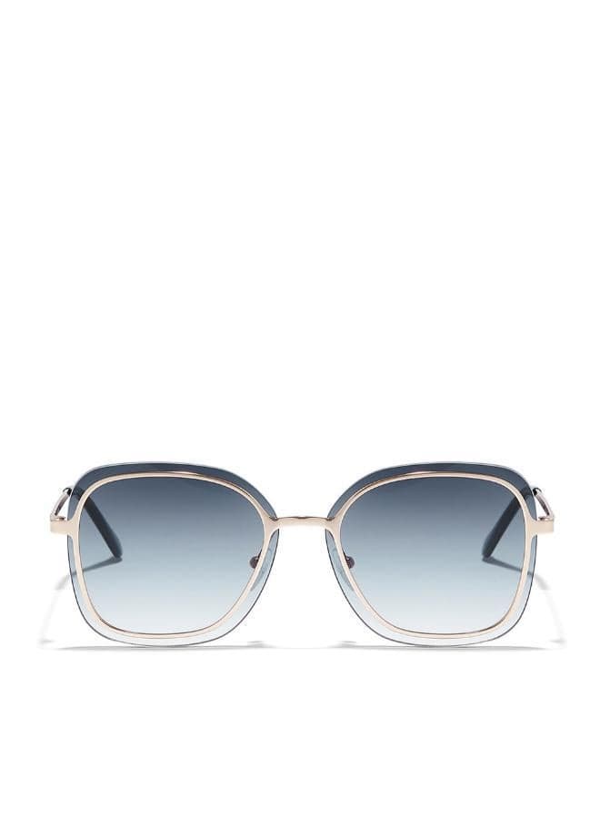 BlackOut Mary Jane Square Full Rim Sunglasses - Image 1