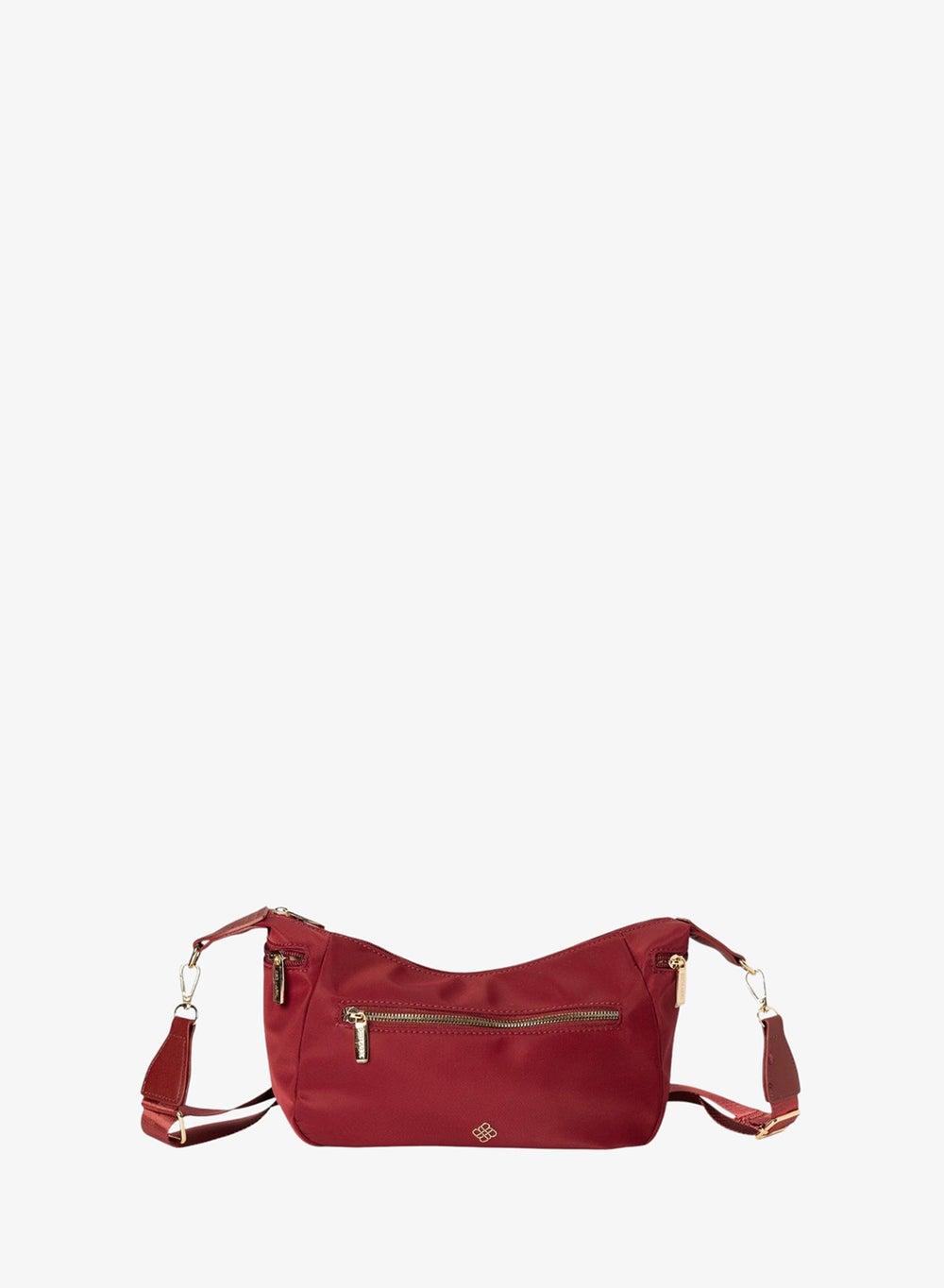 Lightweight Nylon Crossbody Bag 30cm Multi-Compartment - Image 1
