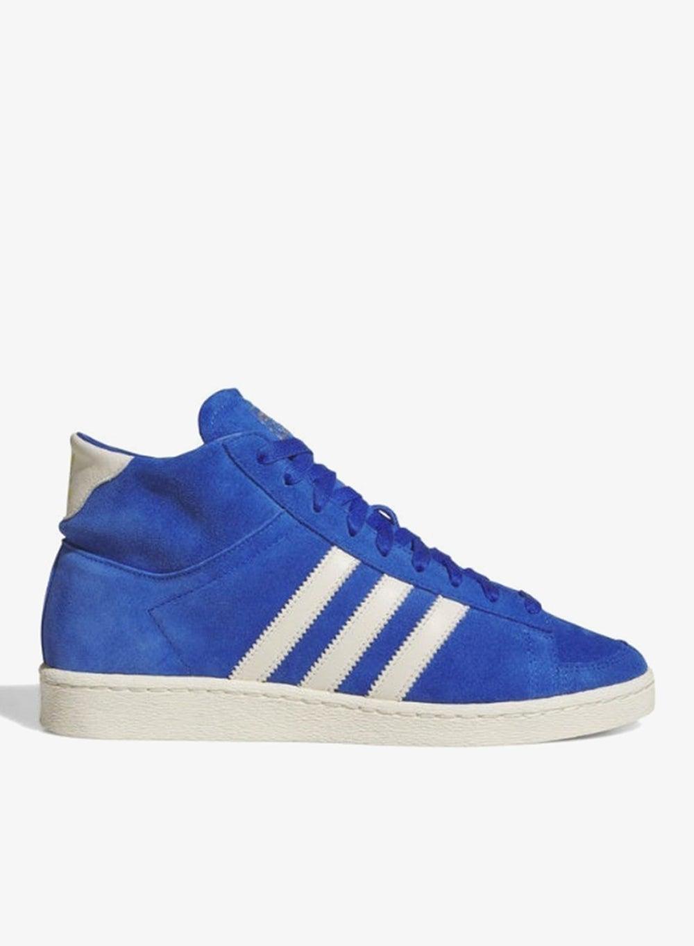 Adidas Jabbar Hi Blue Retro High-Top Sneakers - Image 1