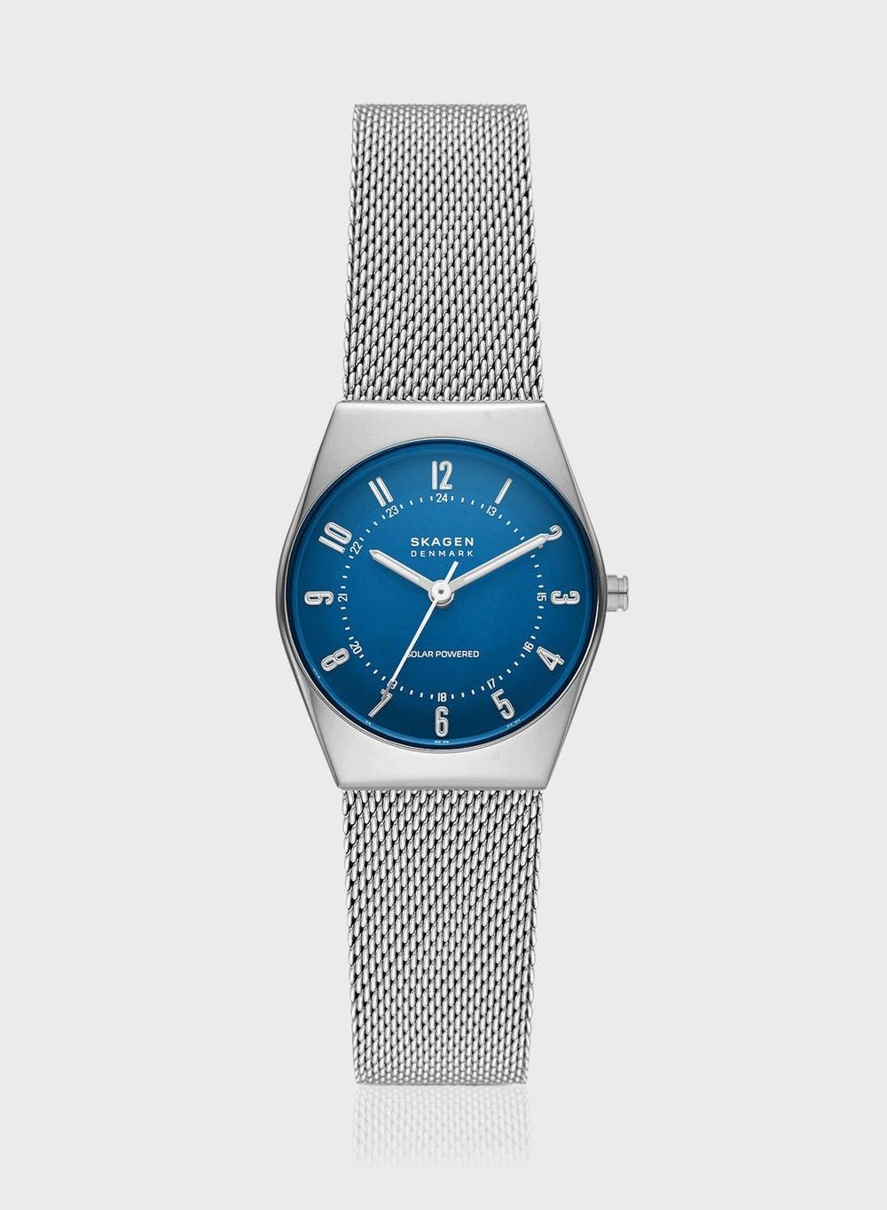 Grenen Lille Solar Stainless Steel Mesh Watch 26mm - Image 1