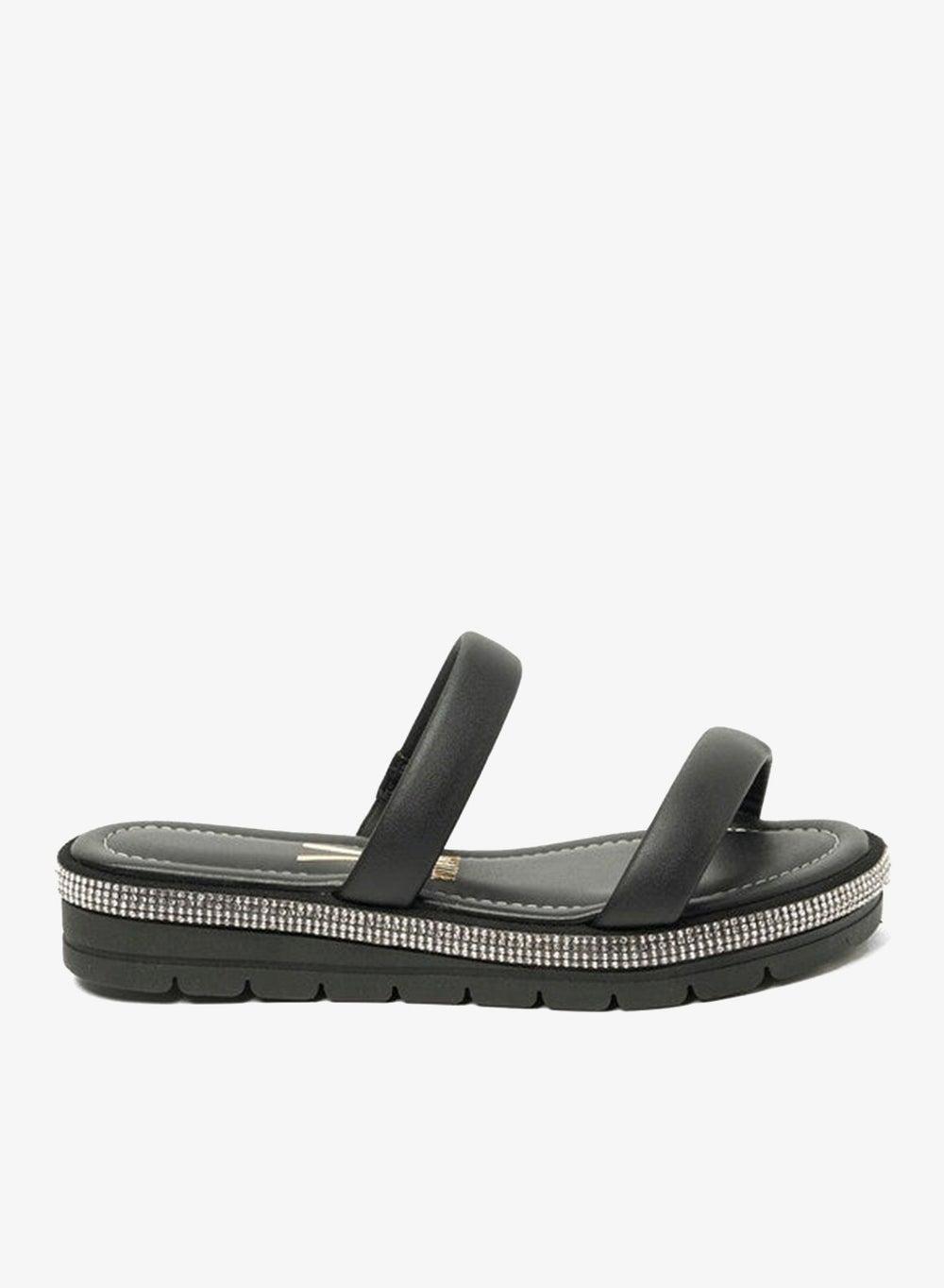 Elegant Women’s Flat Sandals – Cushioned Comfort Slippers - Image 1