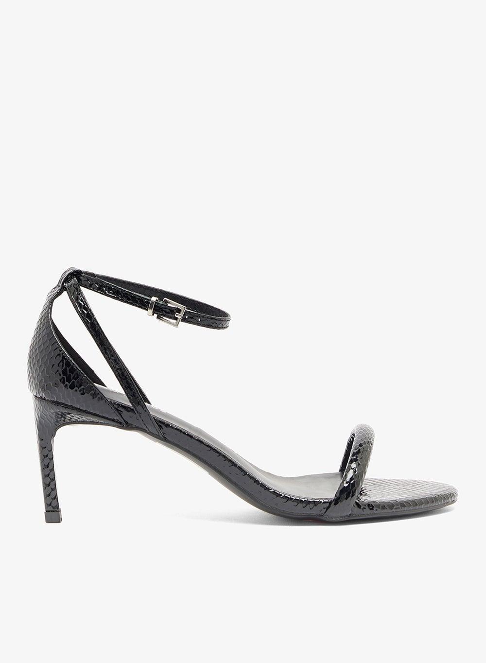Chic Ankle Strap Stiletto Heel Sandals - Image 1