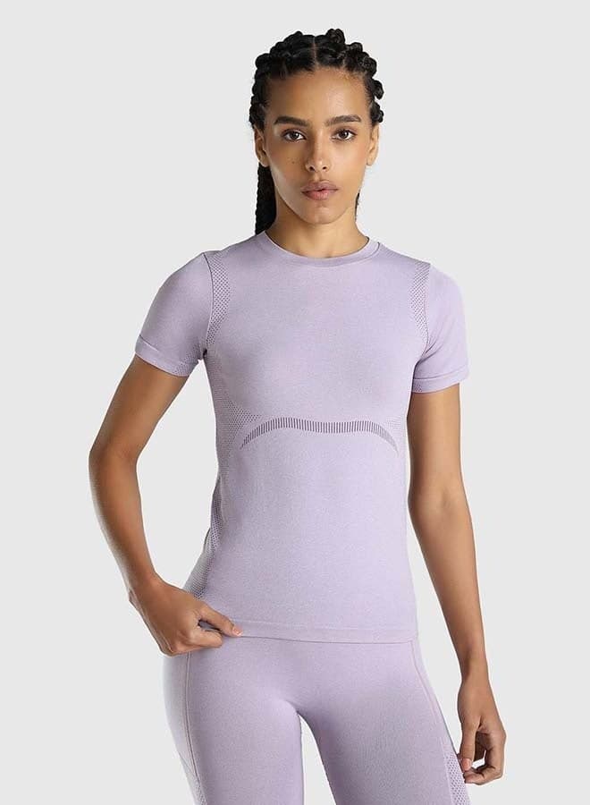 Seamless Slim Fit Performance T-Shirt for Women - Image 1