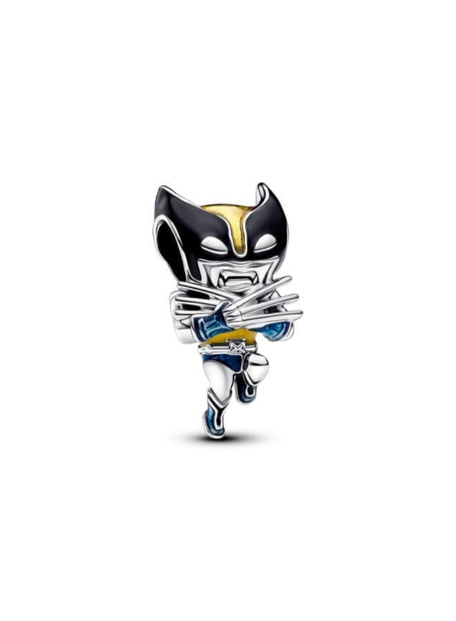 Marvel Wolverine Sterling Silver Enamel Charm - Image 1